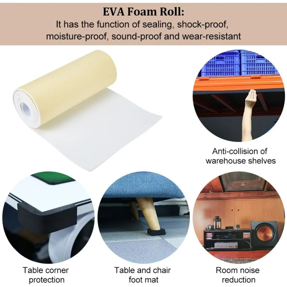 Foam/ Mossgummi vit
