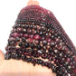 Naturel Garnet ädelsten pärlor