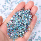 Strass stenar Aquamarine