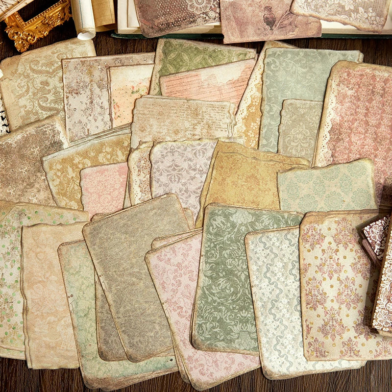 50st vintage scrapbooking papper