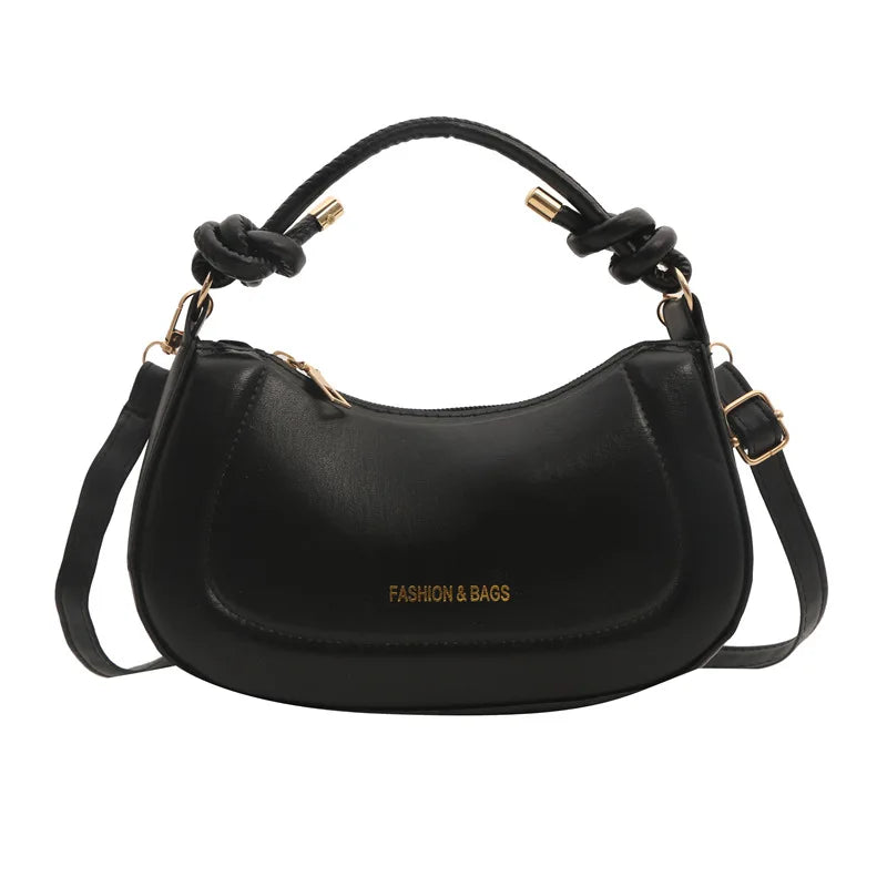 Trendy leather tote bag