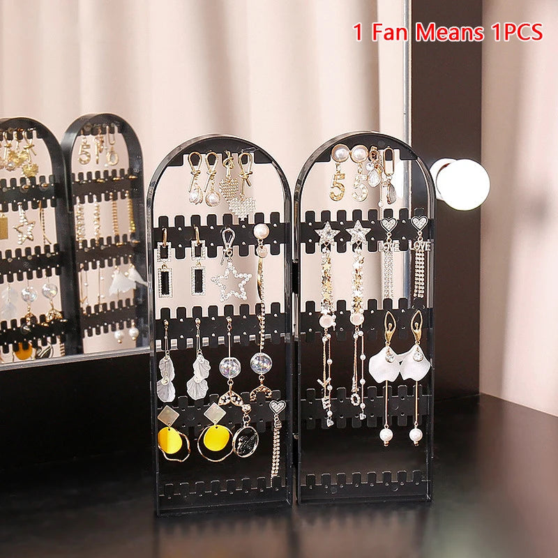 Foldable jewelry stand
