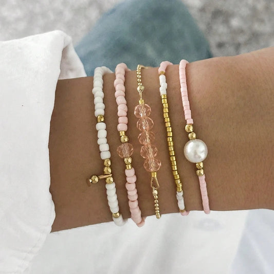 5par armband bohemian stil
