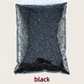 Storpack resin strass stenar svart/vit