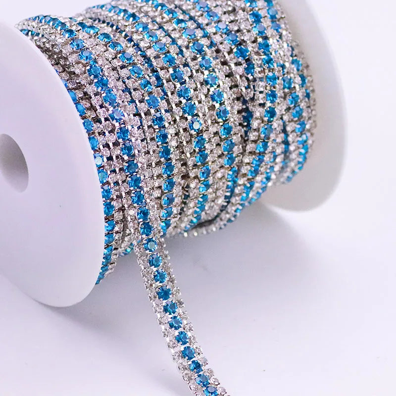 Bredare strass kedja