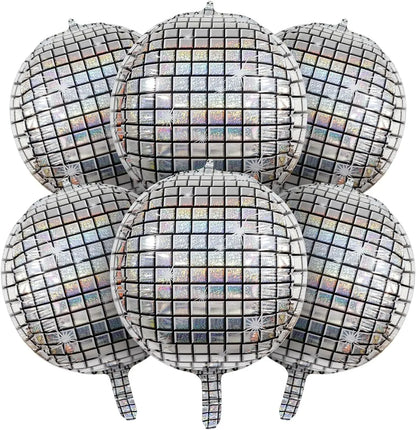 Disco boll ballonger