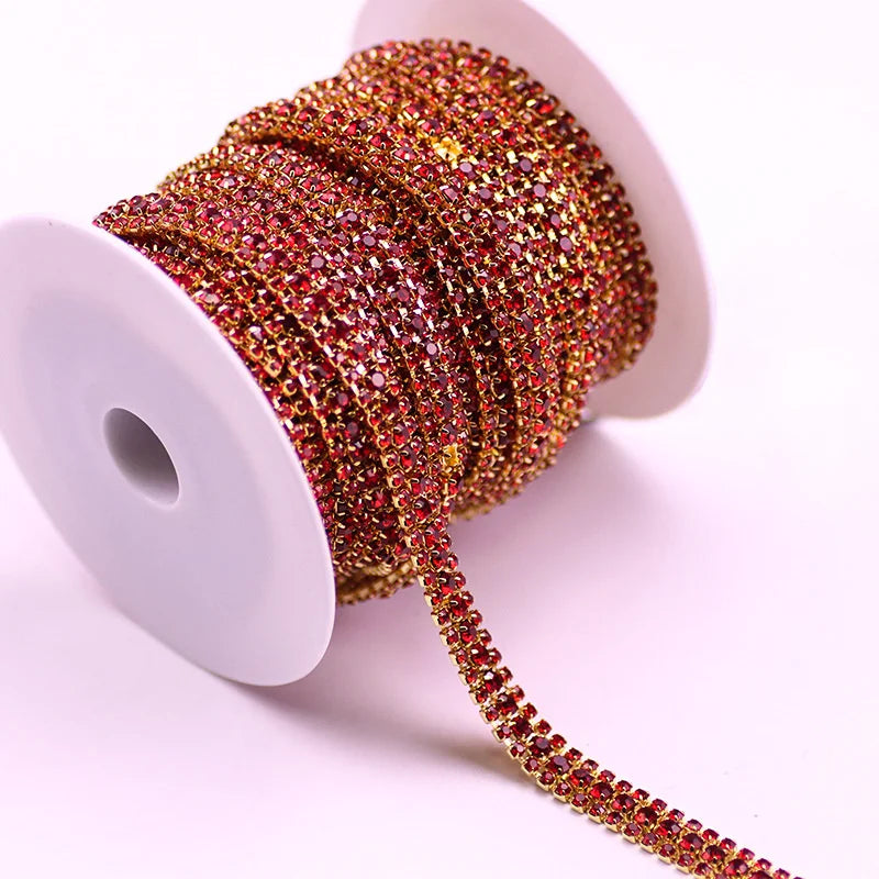 Bredare strass kedja