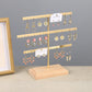 Jewelry stand in metal with 3 tiers earrings