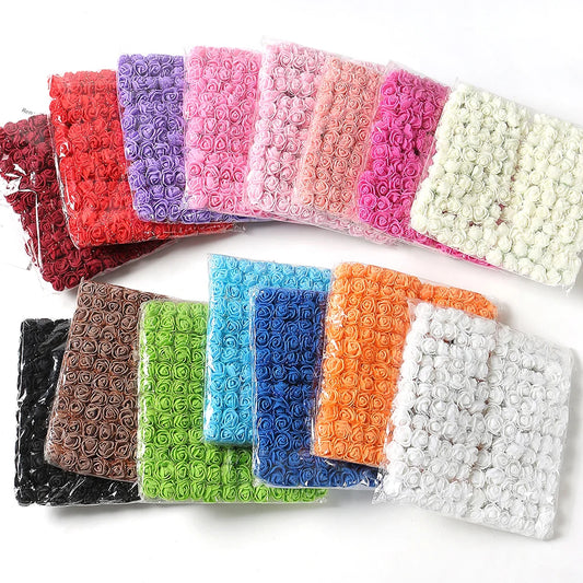 Mini foam rosor 16st olika färgval
