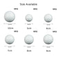 10-pack of white Styrofoam balls 
