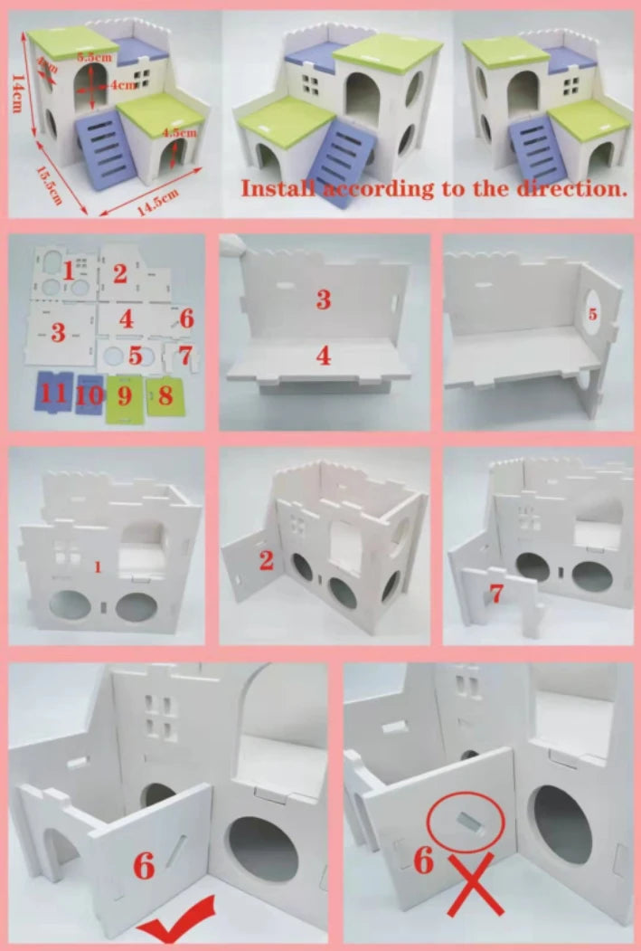 Hamster koja/ hus broar