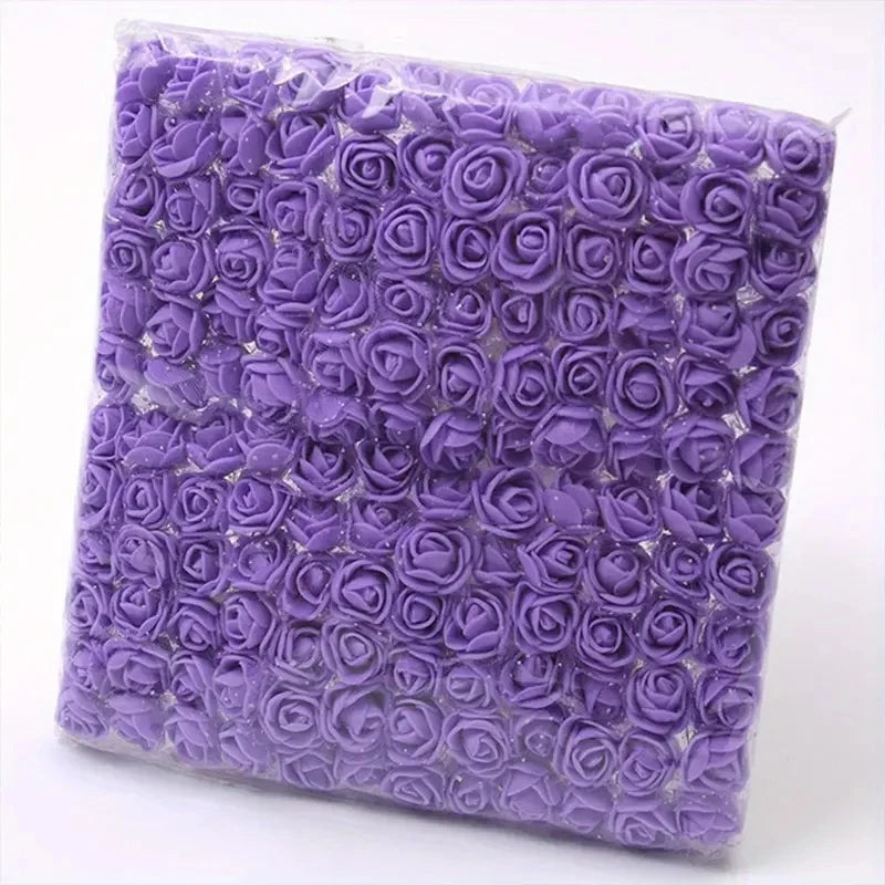 144 small foam roses