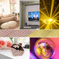 Glass mirror mosaic self-adhesive