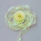 Organza band i metallic glans