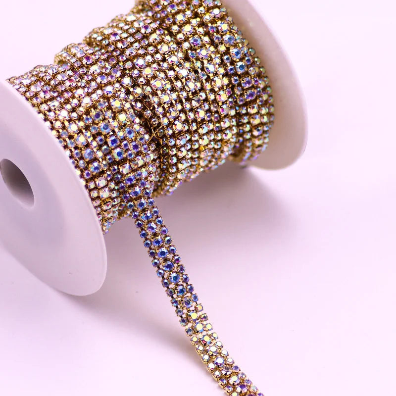 Bredare strass kedja