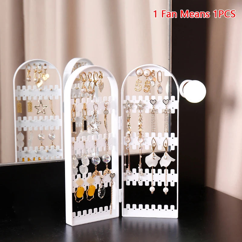 Foldable jewelry stand