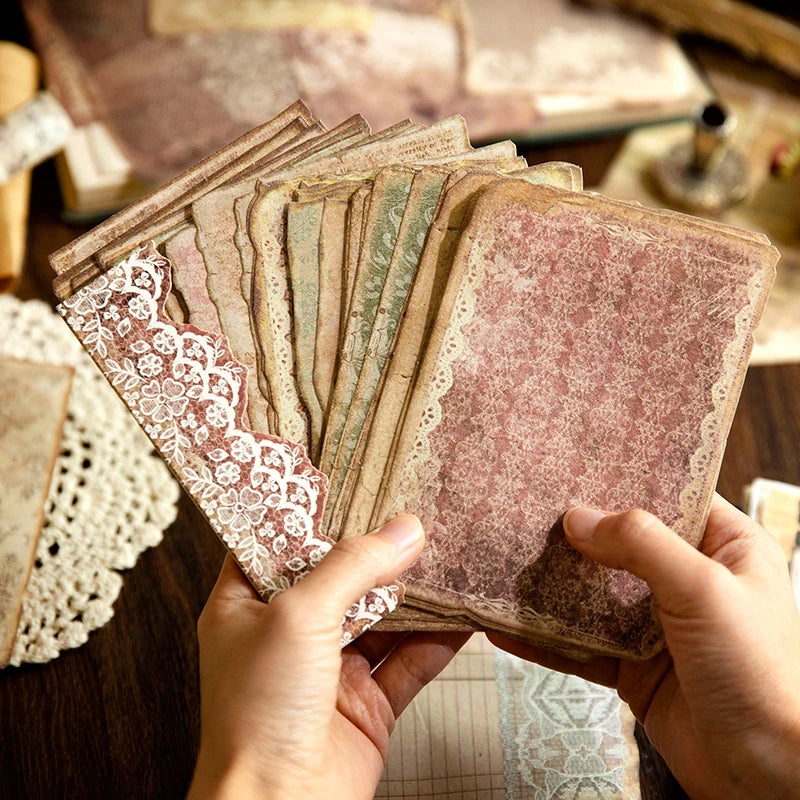 50st vintage scrapbooking papper