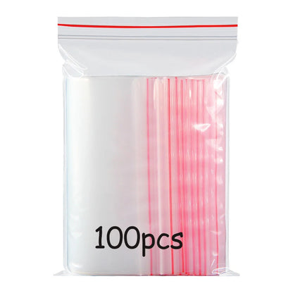 100 zip lock bags in smaller sizes