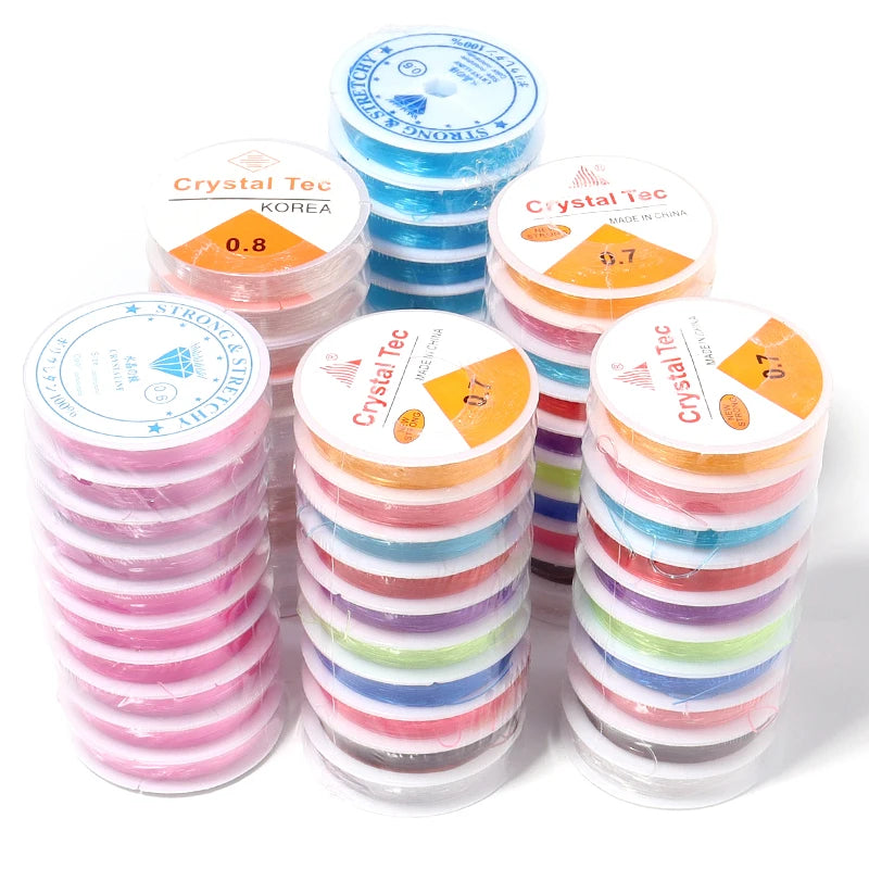10-pack crystal stretch tråd