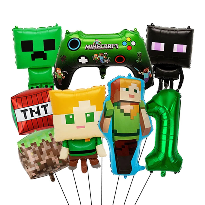 Kalas dekoration med Minecraft