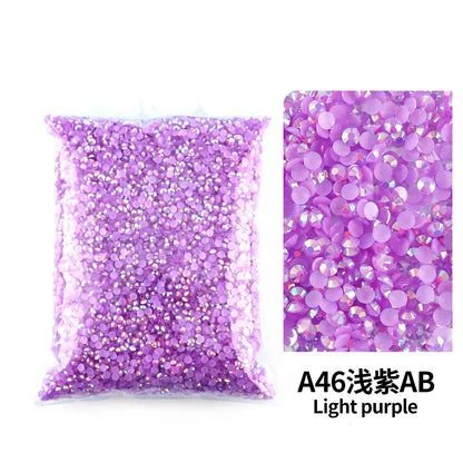 Strass stenar resin olika Lila nyanser