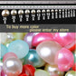 Halvrunda pearls vita/ivory 2-25mm