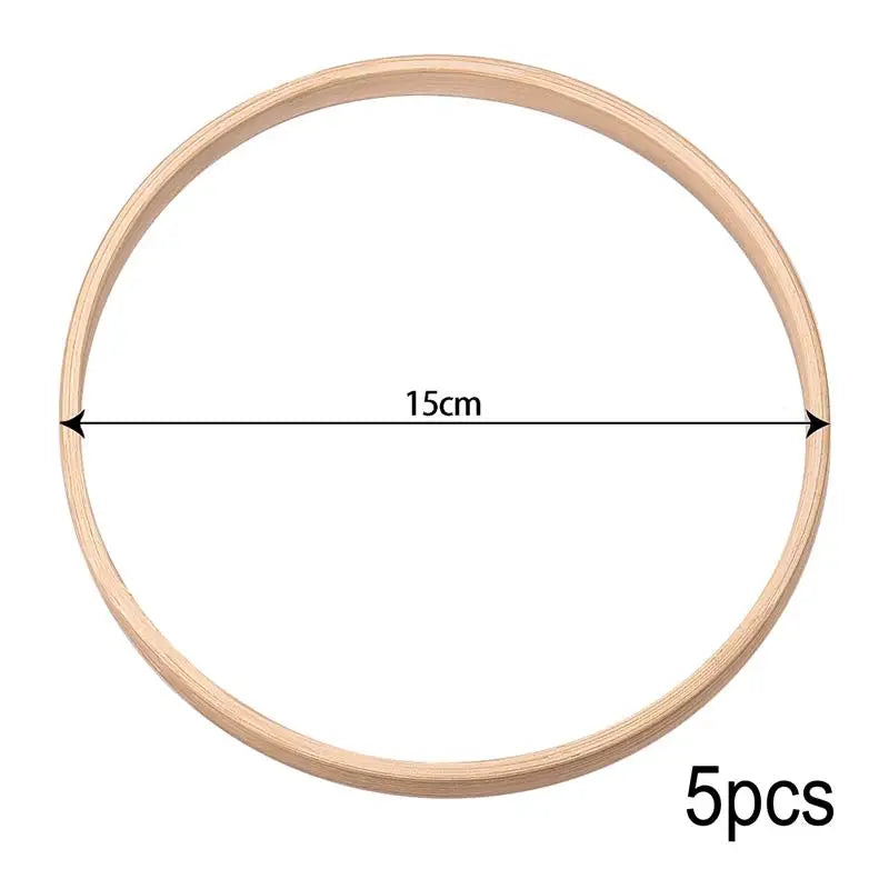 Bambu trä ringar