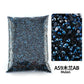 Strass stenar Resin olika blåa färger