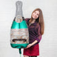 Stora Ballonger champagne flaskor