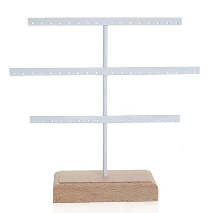 Jewelry stand in metal with 3 tiers earrings