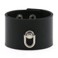 goth punk armband svart läder med nitar i olika motiv