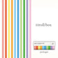 10-pack of paper tape in different colors