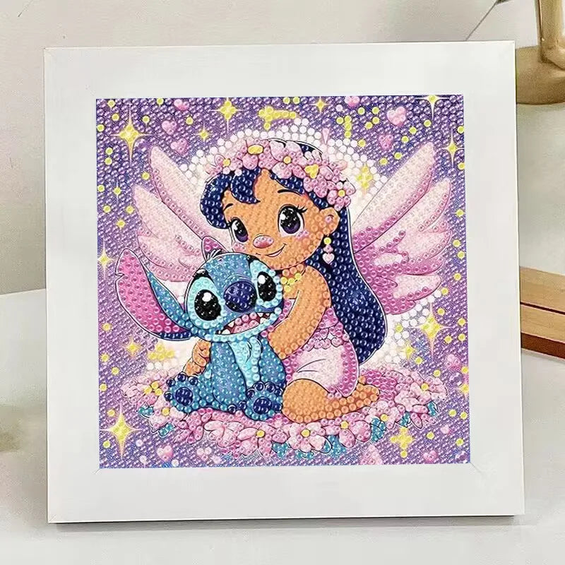 Diamant målning barn Disney Stitch