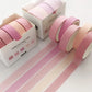5-pack mönstrad scrapbooking tejp