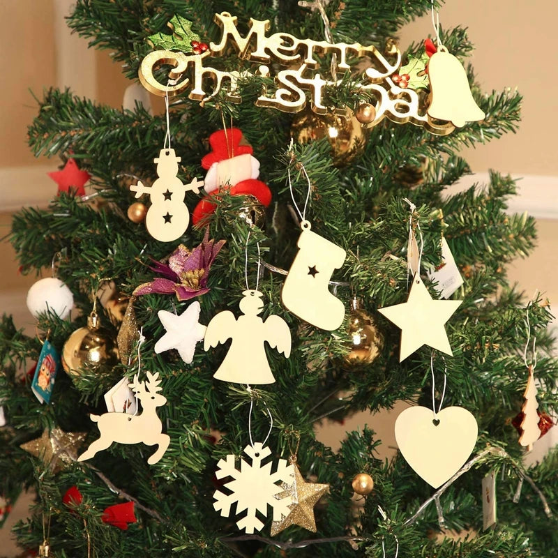 trä pyssel jul motiv