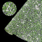 24x20cm sheet of rhinestone tape with triangular rhinestones