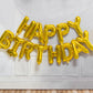 Ballong set med Happy Birthday