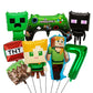 Kalas dekoration med Minecraft