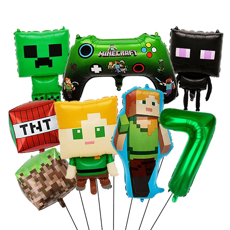 Kalas dekoration med Minecraft