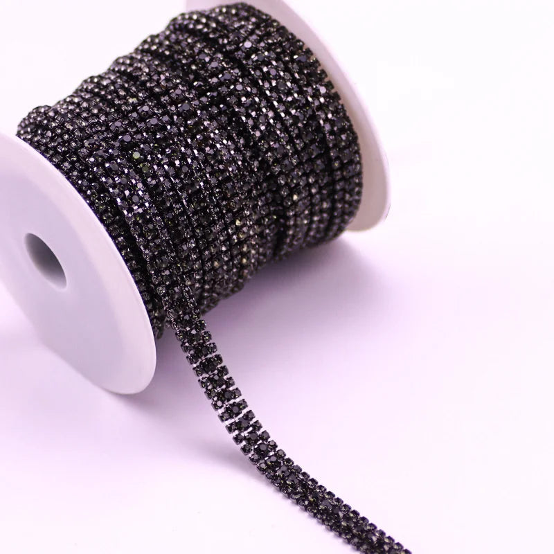 Bredare strass kedja