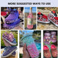 Mixed sizes and colors with Flatback beads