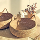Handmade cat bed in bohemian style