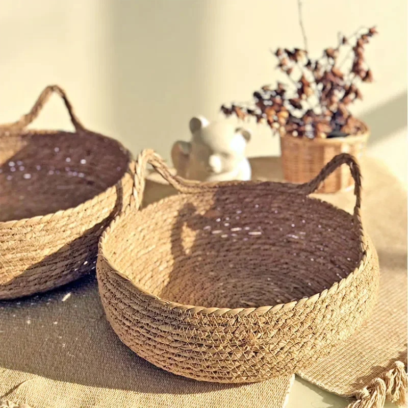 Handmade cat bed in bohemian style