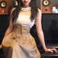 Fashion halsband grov bred akryl kedja