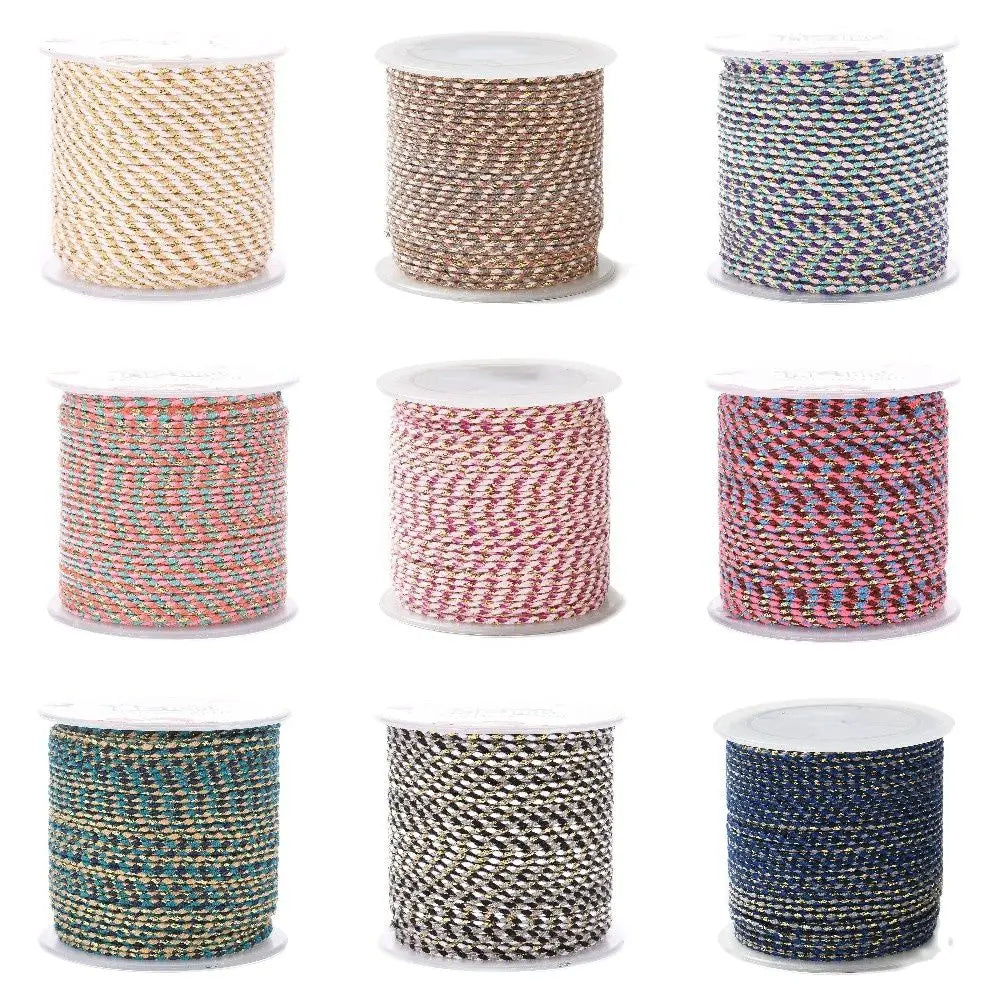 Striped cotton string