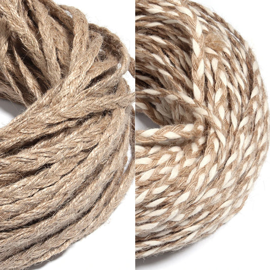 Flätad Jute rep 10M