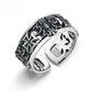 Ring för men silver med kors