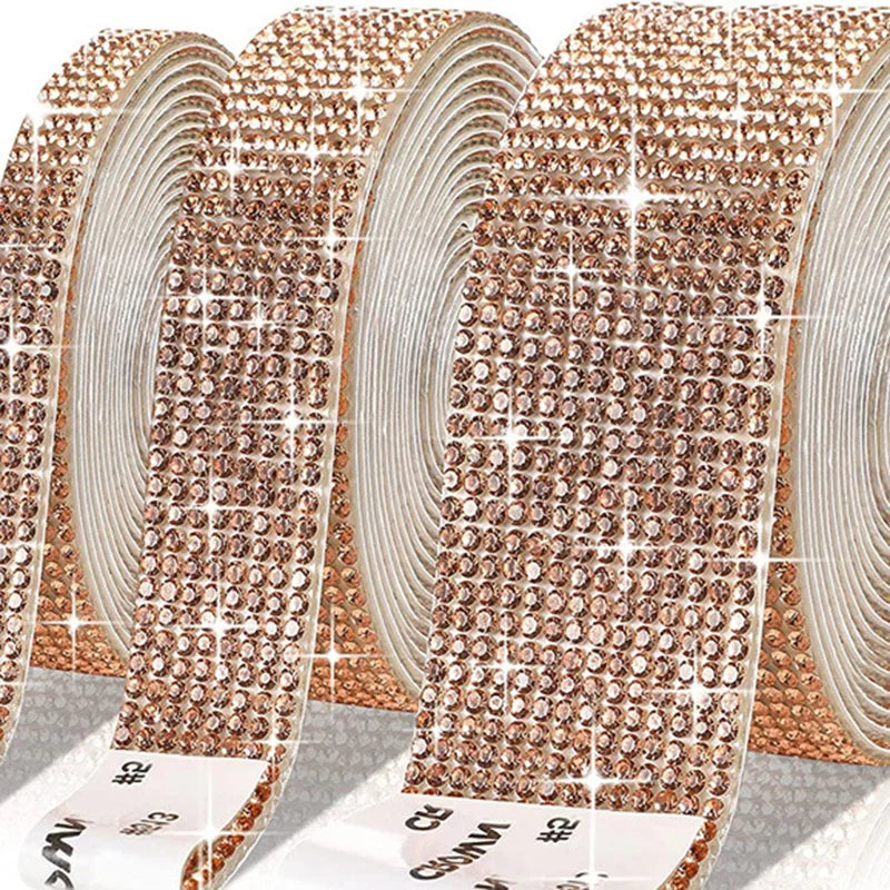 Strass tejp 18st olika färgval