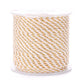 Striped cotton string