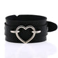 goth punk armband svart läder med nitar i olika motiv